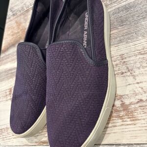 Under Armour Purple Loafers Slip-Ons SZ 8.5